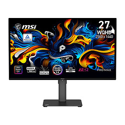 MSI PRO MAX 271QPX14G 26.5" QD-OLED Quad HD 0,03 ms Noir