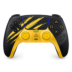 Sony Interactive Entertainment Manette sans fil DualSense - Édition limitée Marvel's Wolverine Jaune combat - pour PS5, PC, Mac 