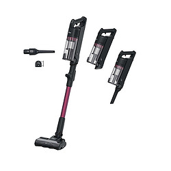Hoover HF1M10HX 011 Aspirateur-balai 2 en 1 Batterie Sec EPA Sans sac 0,7 L 200 W Magenta, Noir
