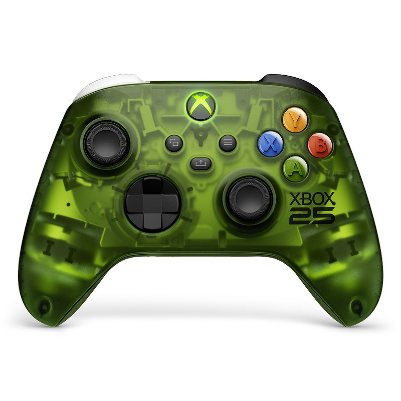 Microsoft XBOX Wireless Controller Vert Bluetooth/USB Manette de jeu Analogique/Numérique