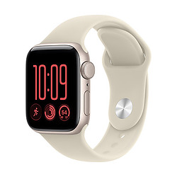 Apple Watch SE (3nd generation) OLED 40 mm Numérique 324x394 pixels Écran tactile Beige Wifi GPS (satellite)