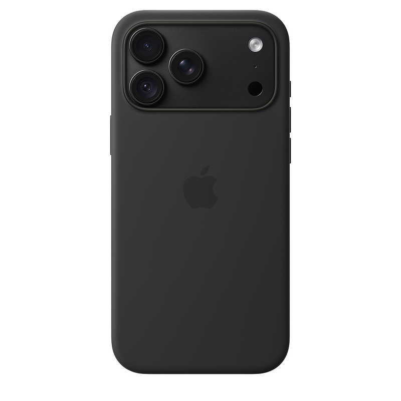 Apple Coque en silicone avec MagSafe pour iPhone 18 Pro Max - Noir
