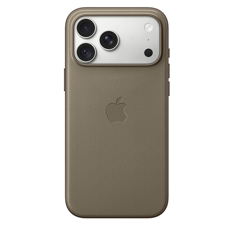 Apple Coque en tissage technique avec MagSafe pour iPhone 18 Pro Max - Taupe