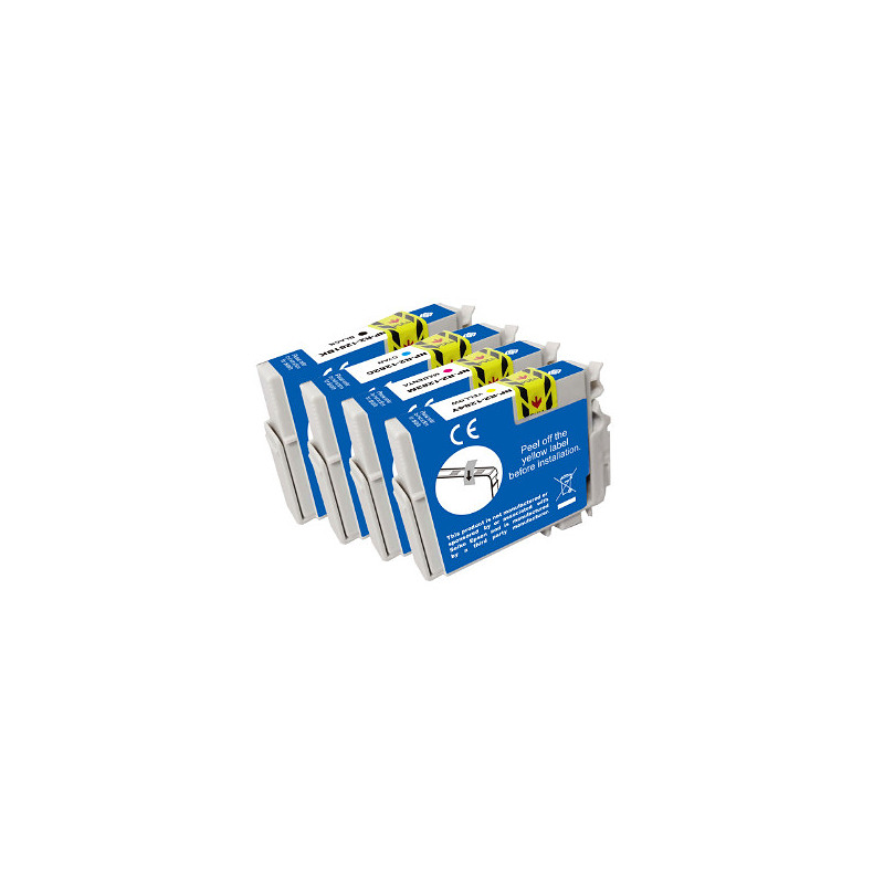 G&G NP-R2-1281-4 cartouche d'encre 1 pièce(s) Compatible Noir, Cyan, Magenta, Jaune
