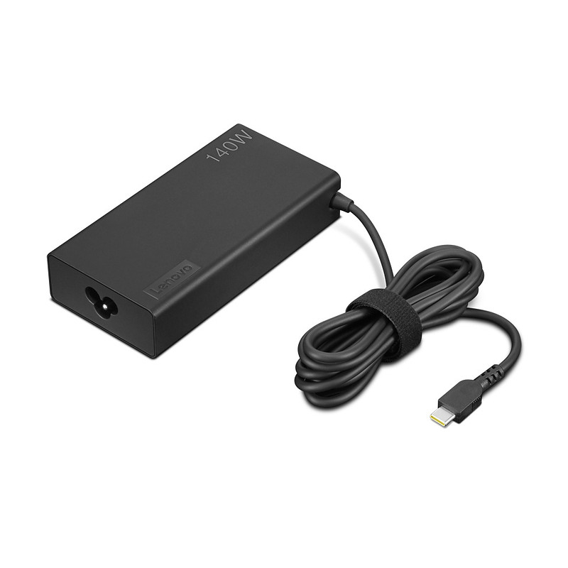 Lenovo Legion Slim 140W AC Adapter (USB-C) adaptateur de puissance & onduleur Intérieure Noir
