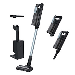 Hoover HF350HP 011 Aspirateur-balai 2 en 1 Batterie Sec HEPA Sans sac 0,7 L 400 W Noir, Argent 2,5 Ah