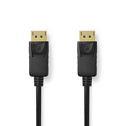 Nedis CCGL38010BK20 câble DisplayPort 2 m Noir
