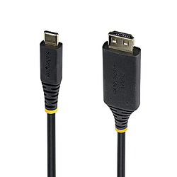 StarTech.com Câble Adaptateur USB-C vers HDMI de 2m, Connecteur HDMI à Verrouillage, 4K 60Hz, Compatible Thunderbolt, HDR, Câble