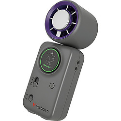 Verbatim 32347 brumisateur et ventilateur portable personnel Violet, Gris