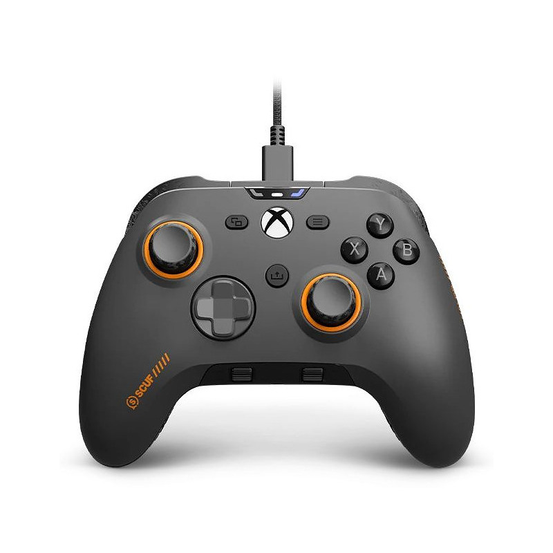 Scuf Gaming Valor Wired with TMR Steel Gray Gris USB Manette de jeu Numérique Xbox Series X, Xbox Series S, Xbox One, PC
