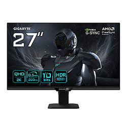 GIGABYTE G27Q20T MONITEUR GAMING 27” QHD - 2560 X 1440, 200HZ, 0.5MS, G-SYNC COMPATIBLE, FREESYNC PREMIUM, HDR10, HDMI 2.0, DISP