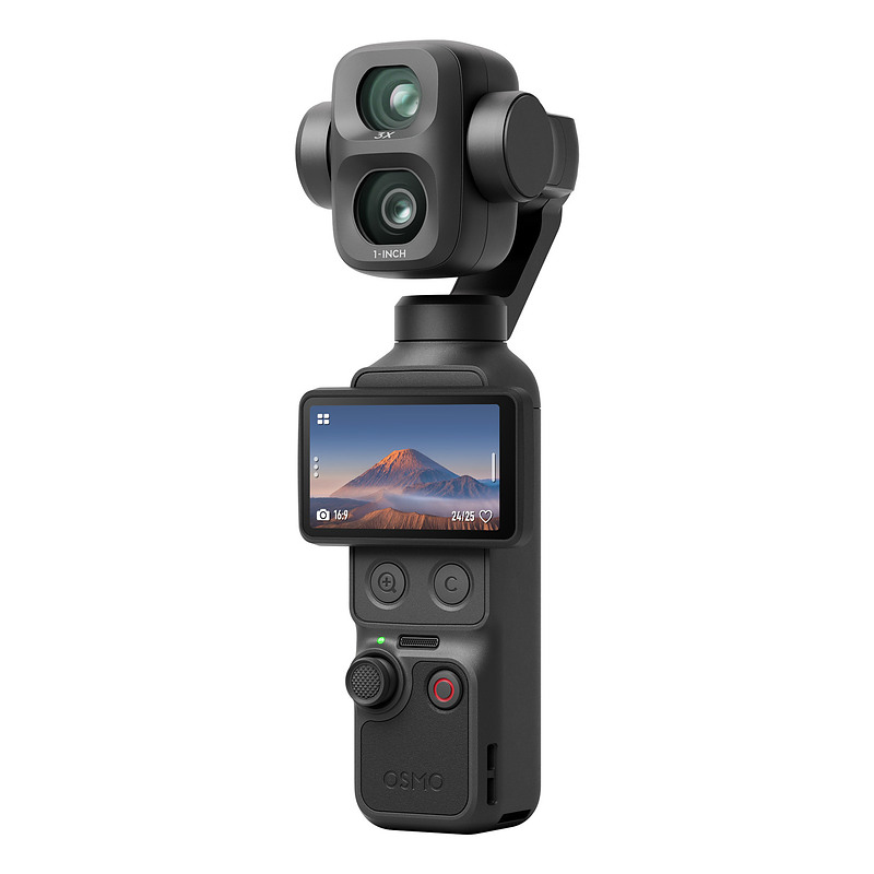DJI Osmo Pocket 4P caméra suspendue 4K Ultra HD 37 MP Wifi Noir