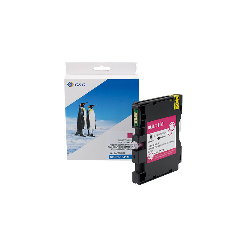 G&G 14001 cartouche d'encre 1 pièce(s) Compatible Rendement élevé (XL) Magenta