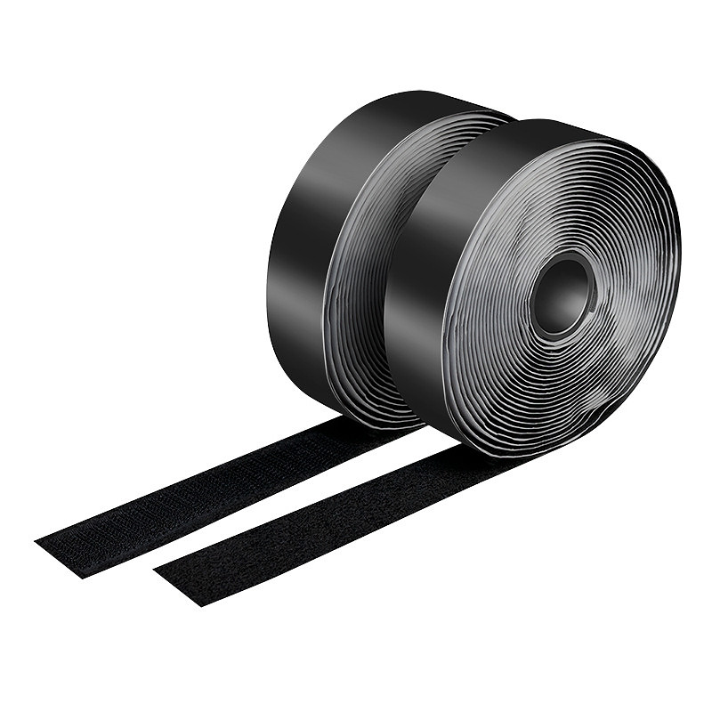 LogiLink KAB0080 serre-câbles Velcro cable tie Noir 2 pièce(s)