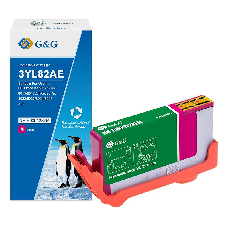 G&G 19395 cartouche d'encre 1 pièce(s) Compatible Magenta