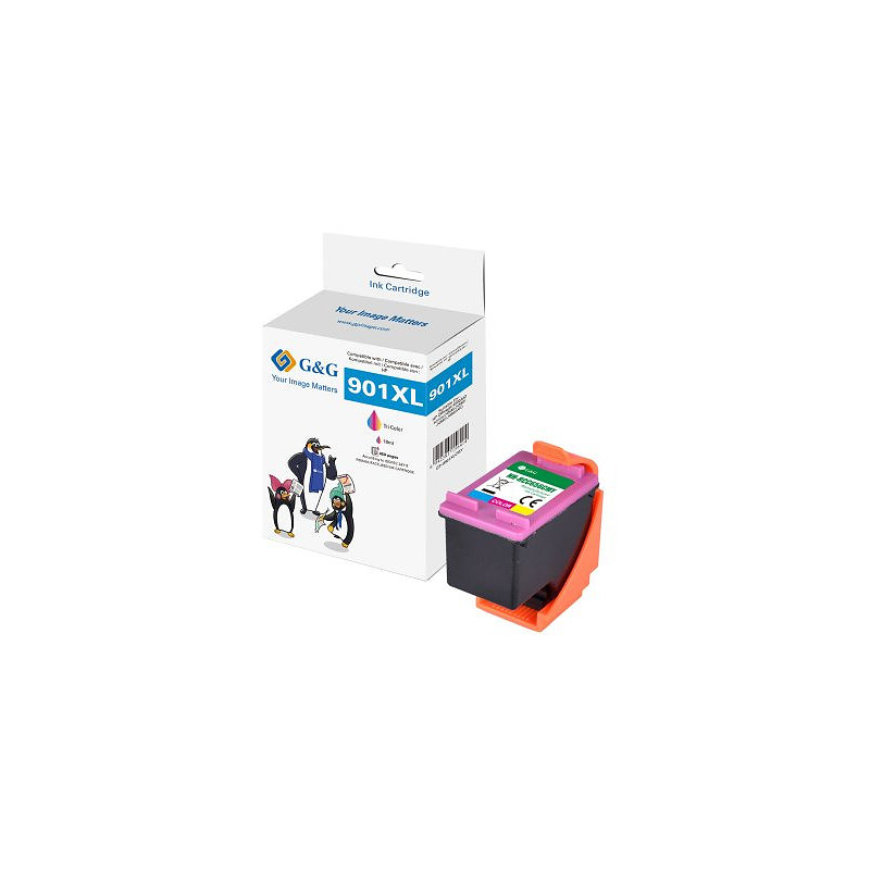 G&G 14699 cartouche d'encre 1 pièce(s) Compatible Cyan, Magenta, Jaune