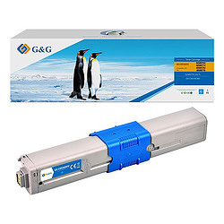 G&G 19933 Cartouche de toner 1 pièce(s) Compatible Cyan