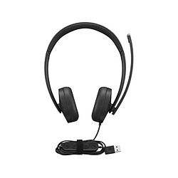 Lenovo 4XD1P83425 casque Avec fil Arceau Appels/Musique USB Type-A Noir