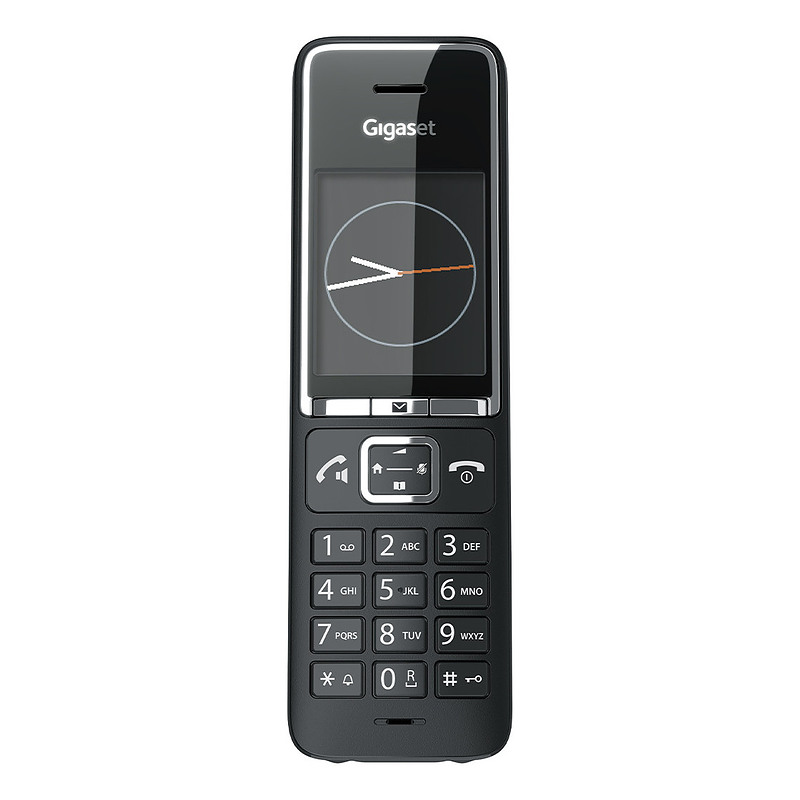 Gigaset COMFORT 550HX Téléphone analog/dect Identification de l'appelant Noir