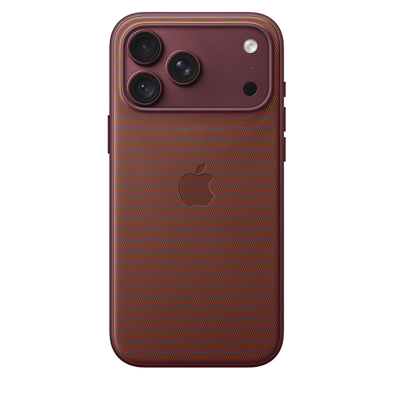 Apple Coque en tissage technique avec MagSafe pour iPhone 18 Pro Max - Bordeaux