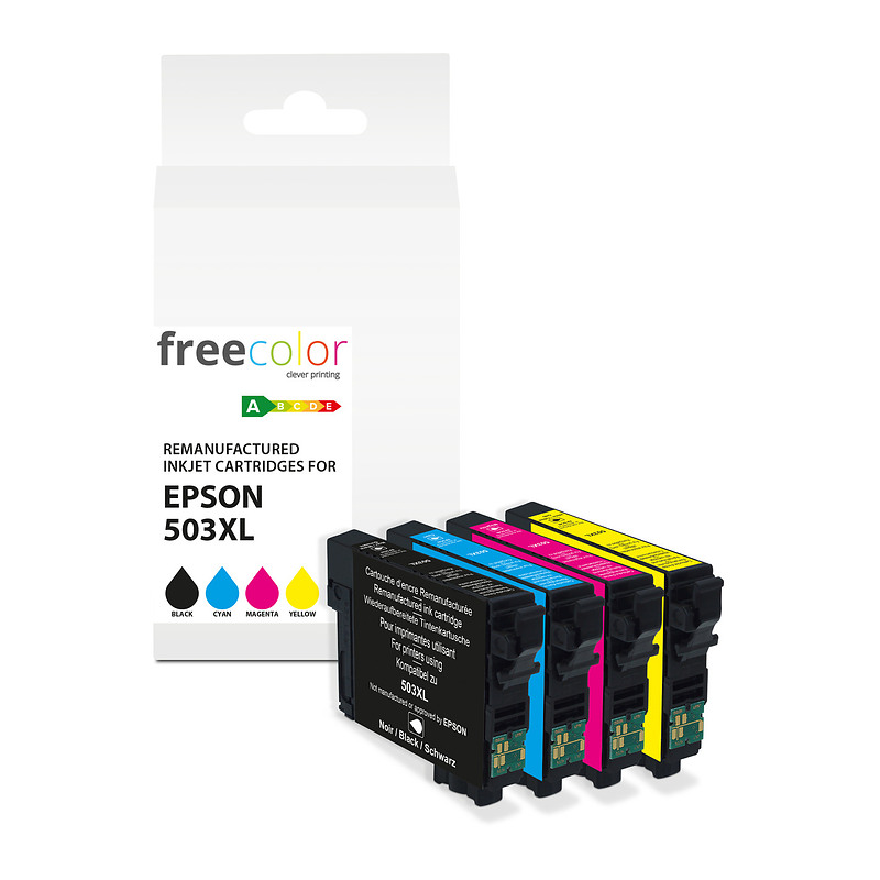 Freecolor K10633F7 Cartouche de toner 4 pièce(s) Compatible Noir, Cyan, Magenta, Jaune