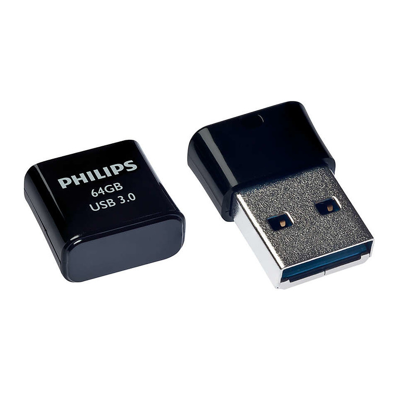Philips Pico Edition 3.0 lecteur USB flash 64 Go USB Type-A 3.2 Gen 1 (3.1 Gen 1) Noir