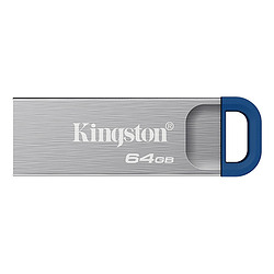 Kingston Technology DataTraveler 64 Go Kyson USB 3.2 Gen 1 en métal, jusqu'à 220 Mo/s