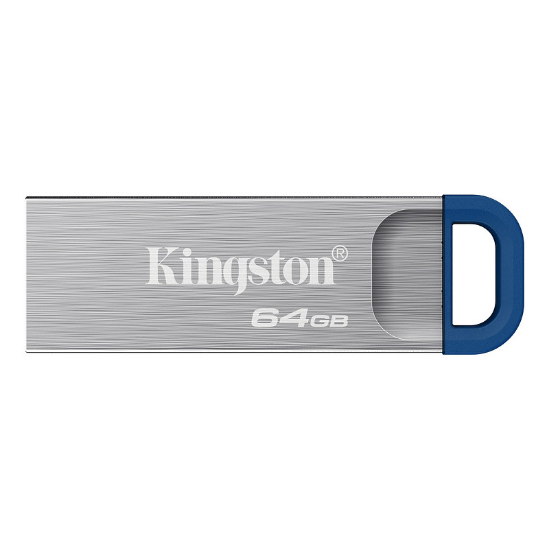 Kingston Technology DataTraveler 64 Go Kyson USB 3.2 Gen 1 en métal, jusqu'à 220 Mo/s