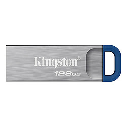 Kingston Technology DataTraveler 128 Go Kyson USB 3.2 Gen 1 en métal, jusqu'à 220 Mo/s