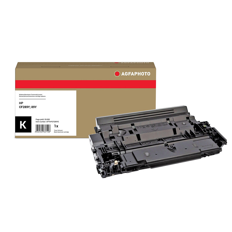 AgfaPhoto APTHPCF289YE Cartouche de toner Compatible Noir