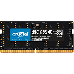 Crucial CT32G56C46S5 32 Go 1x32 Go DDR5 262-pin SO-DIMM