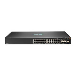 HPE Aruba Networking CX 6200F 24G 4SFP+ Géré L3 Gigabit Ethernet (10/100/1000) 1U
