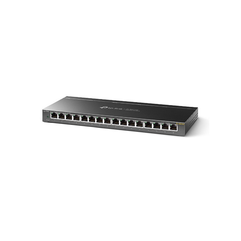 TP-Link TL-SG116E Non-géré L2 Gigabit Ethernet (10/100/1000) Noir