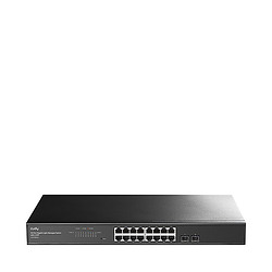 Cudy 16-Port Gigabit Cloud Easy-Managed Switch with 2 SFP, GS1016ES2 1.0 Géré L2 Gigabit Ethernet (10/100/1000) Noir