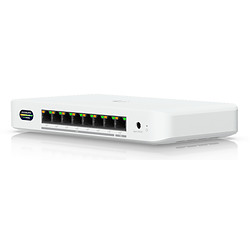 Ubiquiti UDB-Switch 2.5G Ethernet (100/1000/2500) Connexion Ethernet, supportant l'alimentation via ce port (PoE) Blanc