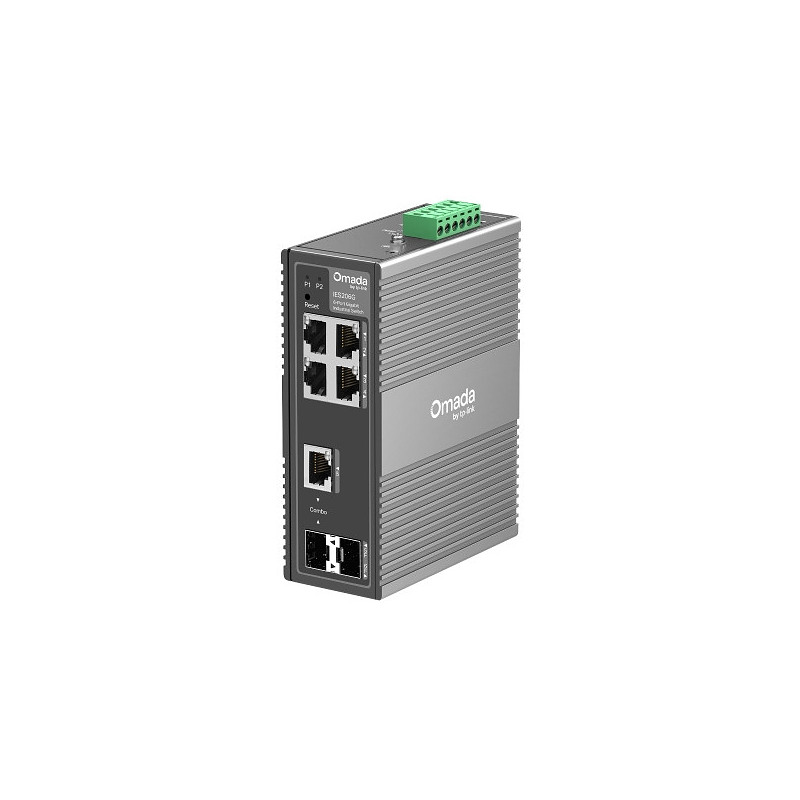 TP-Link Omada IES206G commutateur réseau Géré Gigabit Ethernet (10/100/1000) Noir