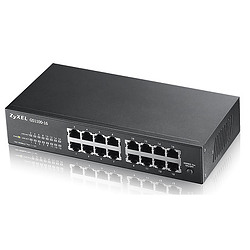 Zyxel GS1100-16 Non-géré Gigabit Ethernet (10/100/1000) Noir
