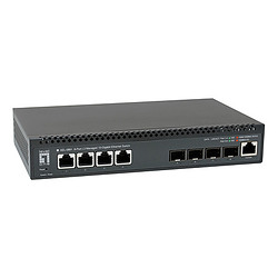 LevelOne XEL-0891 Géré L3 10G Ethernet (100/1000/10000) Bureau Gris
