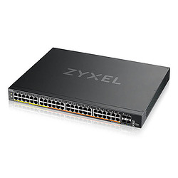 Zyxel XMG2230-52HP Géré L2/L3 2.5G Ethernet (100/1000/2500) Connexion Ethernet, supportant l'alimentation via ce port (PoE) 1U N