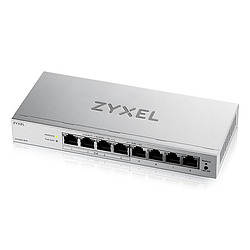Zyxel GS1200-8HPV3 Géré L2 Gigabit Ethernet (10/100/1000) Connexion Ethernet, supportant l'alimentation via ce port (PoE) Bureau