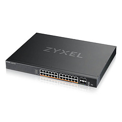 Zyxel XMG2230-28HP Géré L2/L3 2.5G Ethernet (100/1000/2500) Connexion Ethernet, supportant l'alimentation via ce port (PoE) 1U N