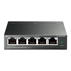 TP-Link TL-SG105PE commutateur réseau Géré L2 Gigabit Ethernet (10/100/1000) Connexion Ethernet, supportant l'alimentation via c
