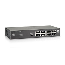 LevelOne GEU-1621 commutateur réseau Gigabit Ethernet (10/100/1000) Gris