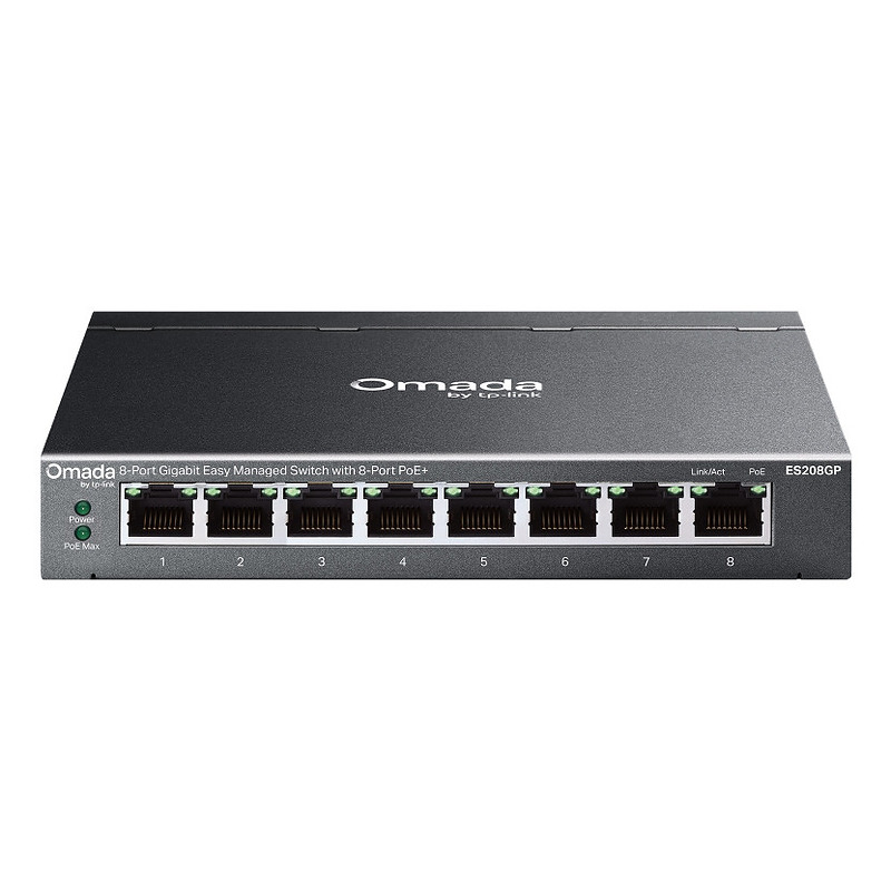 TP Link ES208GP OMADA 8 PORT GIGABIT - vue 5