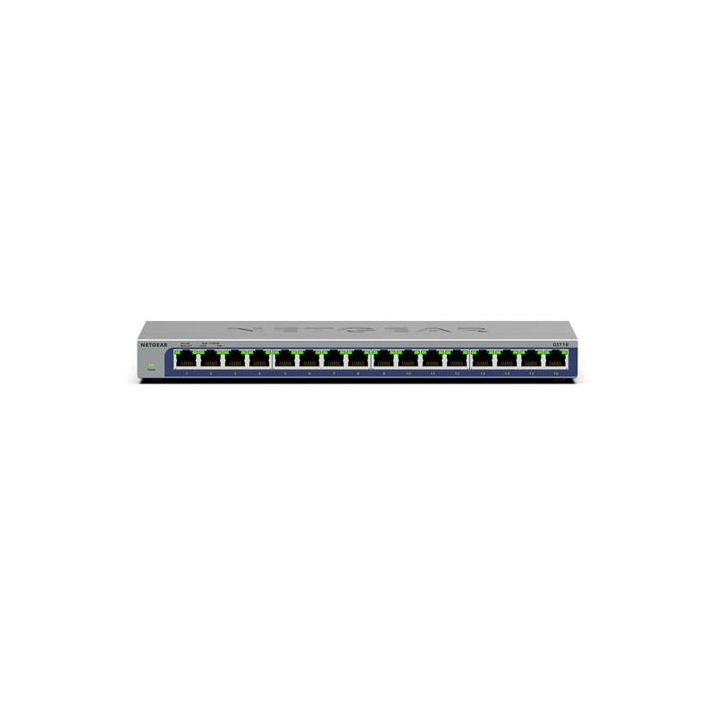 NETGEAR GS116 Non-géré L2 Gigabit Ethernet (10/100/1000) Noir