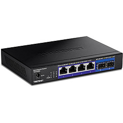 Trendnet TEG-S562 commutateur réseau Non-géré 2.5G Ethernet (100/1000/2500) Noir