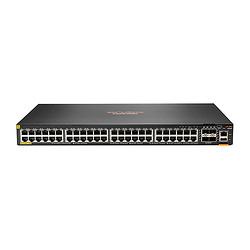 HPE Aruba Networking Aruba 6200F 48G Class4 PoE 4SFP+ 370W Géré L3 Gigabit Ethernet (10/100/1000) Connexion Ethernet, supportant