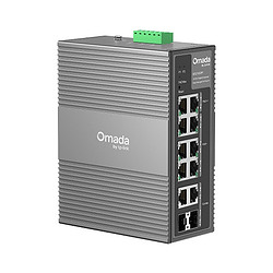 TP-Link Omada IES210GPP commutateur réseau Géré Gigabit Ethernet (10/100/1000) Connexion Ethernet, supportant l'alimentation via
