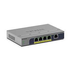 NETGEAR GS105P Non-géré Gigabit Ethernet (10/100/1000) Connexion Ethernet, supportant l'alimentation via ce port (PoE) Montage s