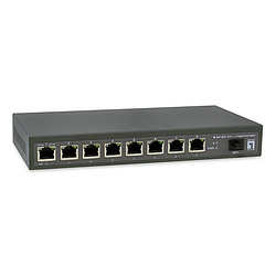 LevelOne GEP-0925 commutateur réseau Non-géré 2.5G Ethernet (100/1000/2500) Connexion Ethernet, supportant l'alimentation via ce